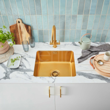 Salsa SB 490x400 Brushes Brass PVD