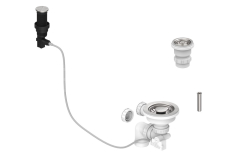 Presto 1.5b Waste Stainless Steel